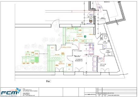 Conception et installation d'une cuisine professionnelle et d'une laverie pour une collectivité entre les Alpilles et Salon-de-Provence en région PACA